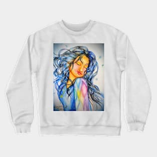 Wind in my hair Crewneck Sweatshirt